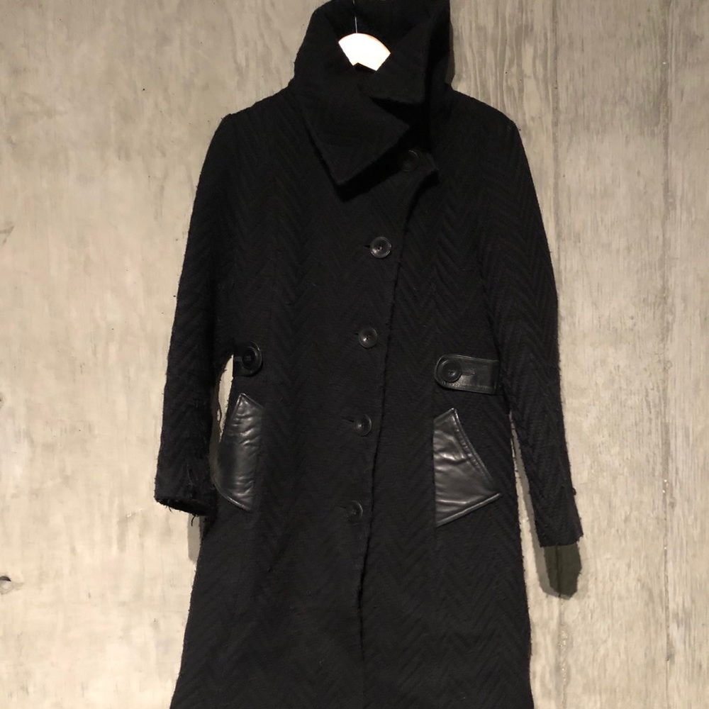 Mackage Black trench coat